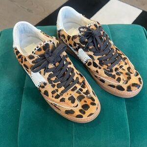 Dolce Vita | Leopard Calf Hair Sneakers